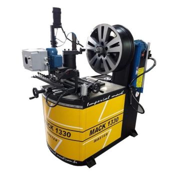 maquina para enderezar rines maquina para diamantar rines Torno para Ruedas Mack 13-30 Master